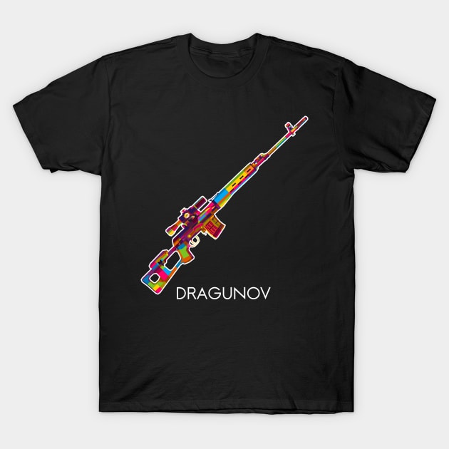 Dragunov Sniper T-Shirt by wpaprint